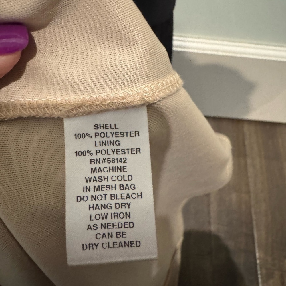 London Times Black Nude Lace Chiffon Halter Maxi Evening Gown – Size 6 - Picture 12 of 14